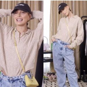 Mango Knit Sweater in Cream